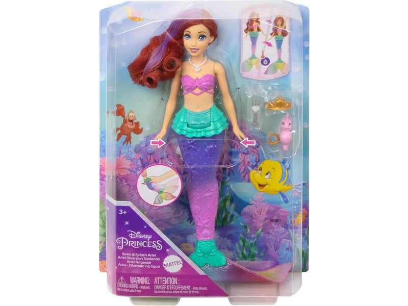 Mattel Disney Princess Swim & Splash Ariel Doll