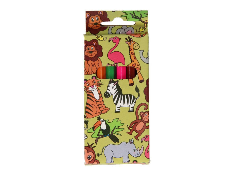 LG-Imports Colored pencils Wild Animals 6 pcs.