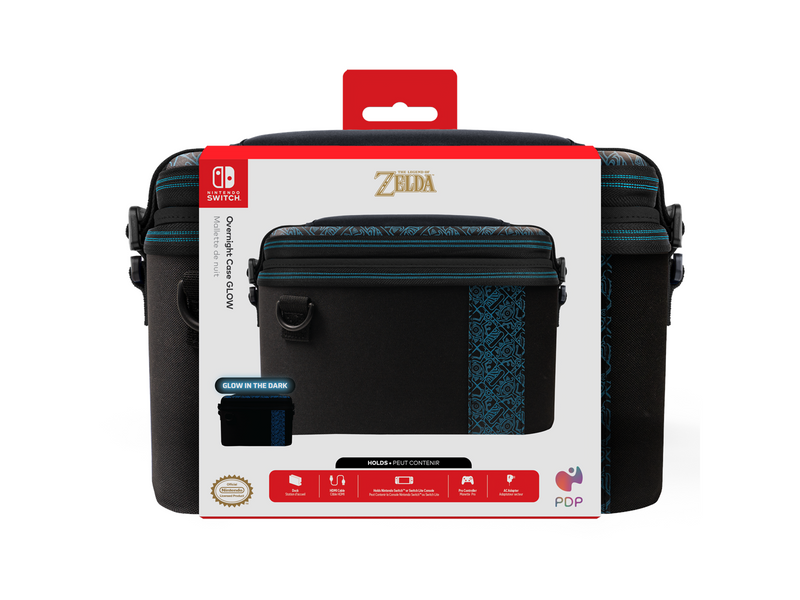 PDP Pull-N-Go Case GLOW - Sheikah Shoot - Miscellaneous Bag - Nintendo Switch