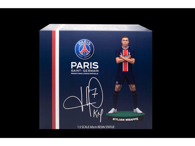 Footballs Finest - KYLIAN MBAPPE - OFFICIAL PSG - FOOTBALL'S FINEST 60CM RESIN STATUE - Figur