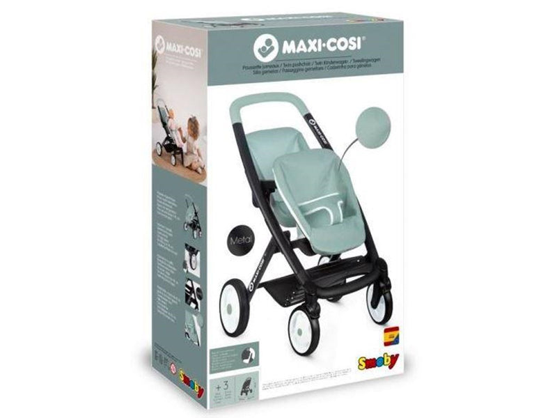 Smoby Maxi-Cosi Doll Pram Sage for 2 Dolls