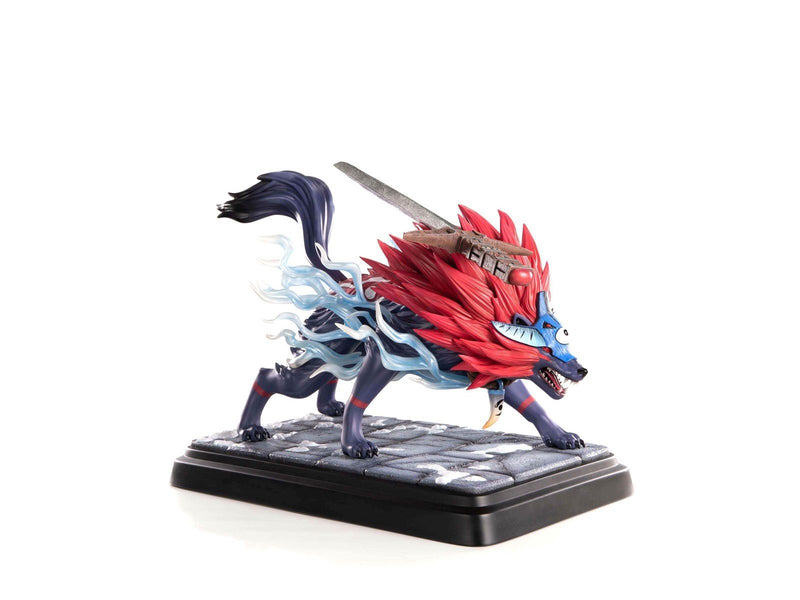 First 4 Figures - Okami Resin Painted Statue: Oki (Wolf Form) (Standard Edition) - Figur