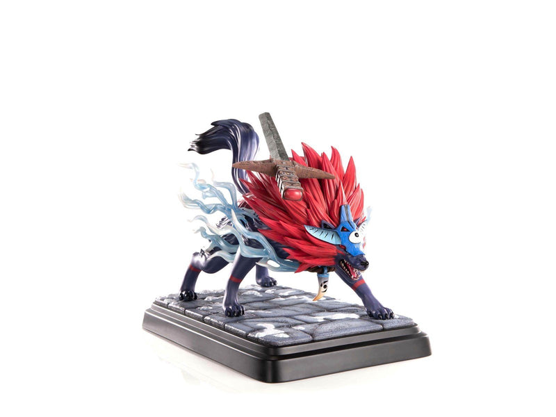 First 4 Figures - Okami Resin Painted Statue: Oki (Wolf Form) (Standard Edition) - Figur