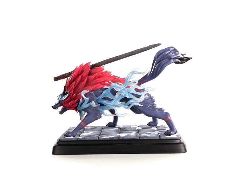 First 4 Figures - Okami Resin Painted Statue: Oki (Wolf Form) (Standard Edition) - Figur