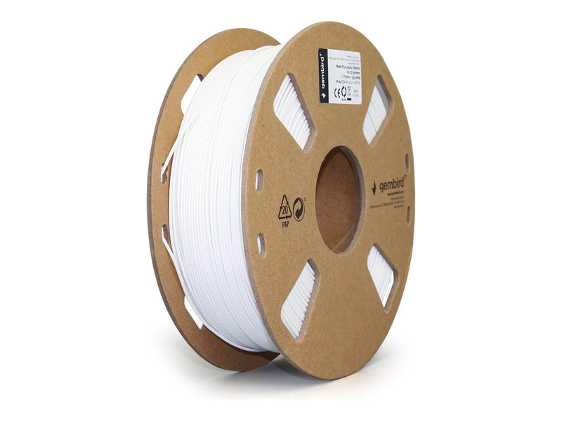 Gembird PLA MATT filament - White - 1.75mm ø - 1 kg