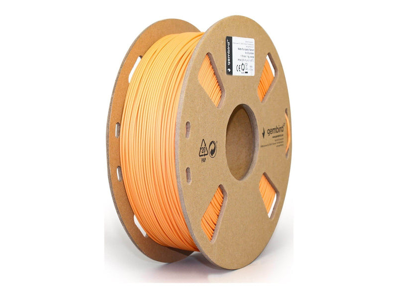 Gembird PLA MATT filament - Orange - 1.75mm ø - 1 kg