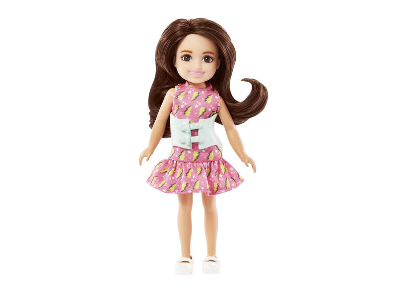Barbie Chelsea Doll With Brace For Scoliosis Spine Curvature 15cm