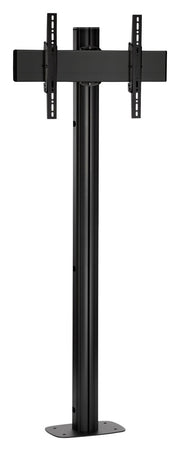 Vogel's FM1844 TV-Bodenständer zum Verschrauben bis 165 cm (65') Profilhöhe 180 cm, max. 80 kg, Vesa max. 400 x 400, Sch
