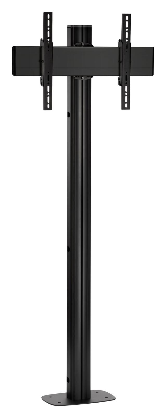 Vogel's FM2044 TV-Bodenständer zum Verschrauben bis 165 cm (65') Profilhöhe 200 cm, max. 80 kg, Vesa max. 400 x 400, Sch