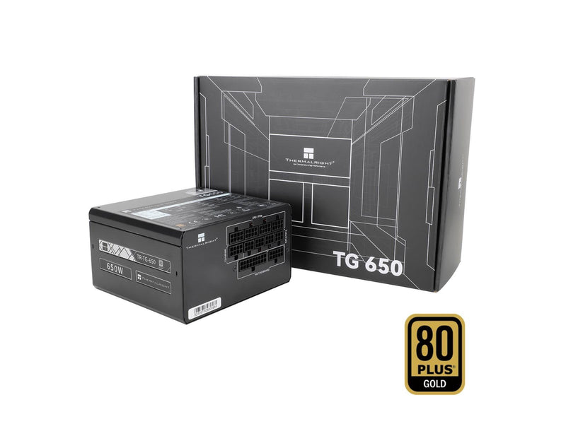 Thermalright TG (Modular) schwarz - Netzteile - 650 Watt - 120 mm - ATX 3.0 - 80 Plus Gold zertifiziert