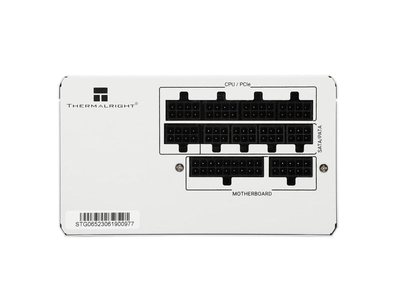 Thermalright TG (Modular) Weiß mit RGB LED-Beleuchtung - Netzteile - 650 Watt - 120 mm - ATX 3.0 - 80 Plus Gold zertifiziert