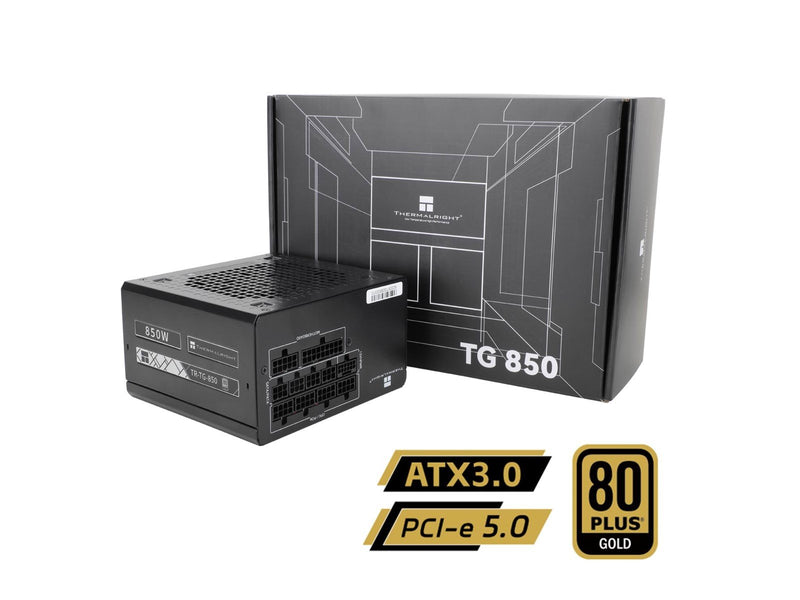 Thermalright TG (Modular) schwarz - Netzteile - 850 Watt - 120 mm - ATX 3.0 - 80 Plus Gold zertifiziert
