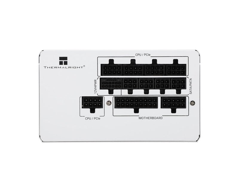 Thermalright TG (Modular) Weiß mit RGB LED-Beleuchtung - Netzteile - 1000 Watt - 120 mm - ATX 3.0 - 80 Plus Gold zertifiziert