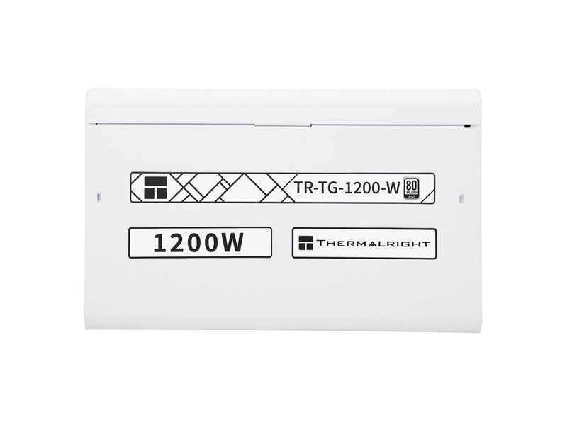 Thermalright TG (Modular) Weiß mit RGB LED-Beleuchtung - Netzteile - 1200 Watt - 120 mm - ATX 3.0 - 80 Plus Gold zertifiziert