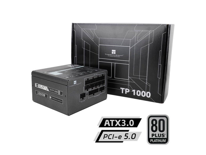 Thermalright TP schwarz - Netzteile - 1000 Watt - 120 mm - ATX 3.0 - 80 Plus Platinium