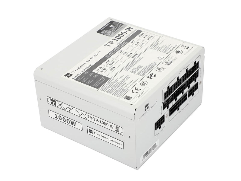 Thermalright TP Weiß mit RGB LED-Beleuchtung - Netzteile - 1000 Watt - 120 mm - ATX 3.0 - 80 Plus Platinium