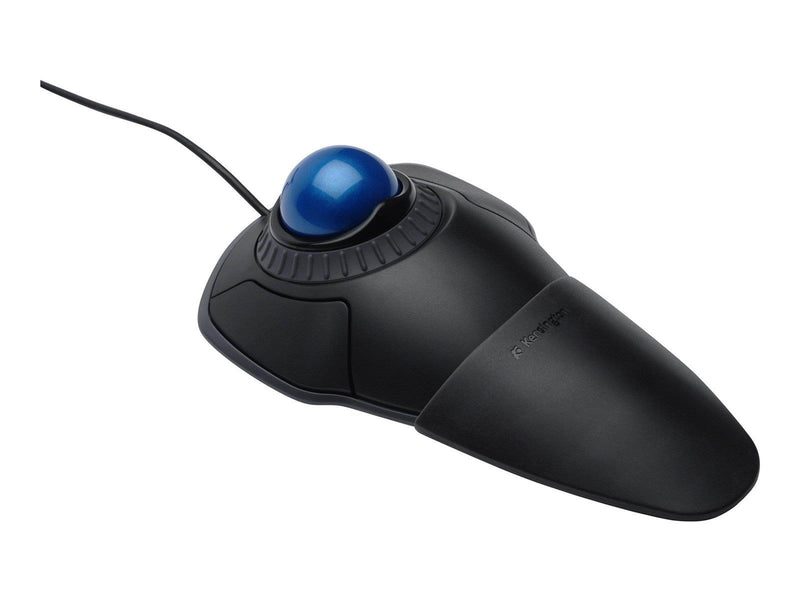 Kensington Orbit™ Trackball mit Scroll-Ring, schwarz - Trackball (Schwarz)