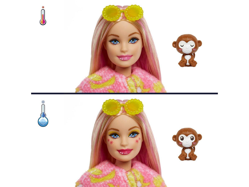 Barbie Cutie Reveal Jungle Series Monkey Doll 30cm