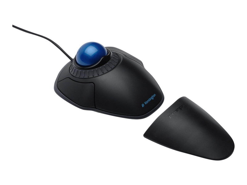Kensington Orbit™ Trackball mit Scroll-Ring, schwarz - Trackball (Schwarz)