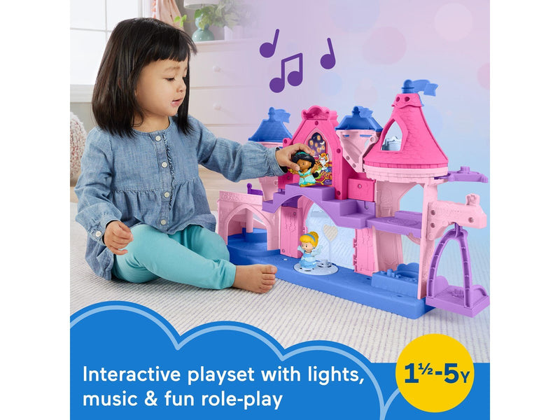 Fisher Price Little People Disney Princess Magical Lights & Dancing Castle