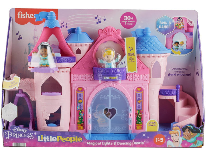 Fisher Price Little People Disney Princess Magical Lights & Dancing Castle