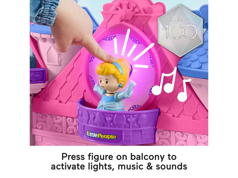 Fisher Price Little People Disney Princess Magical Lights & Dancing Castle