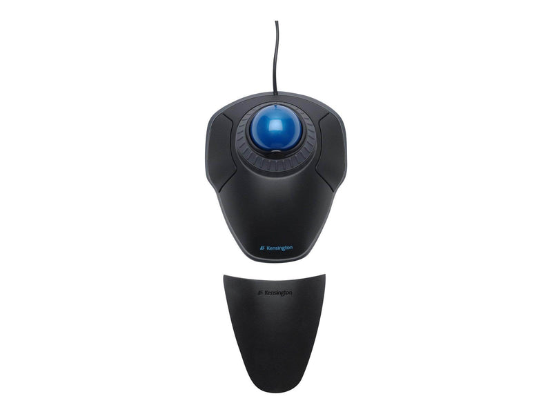 Kensington Orbit™ Trackball mit Scroll-Ring, schwarz - Trackball (Schwarz)