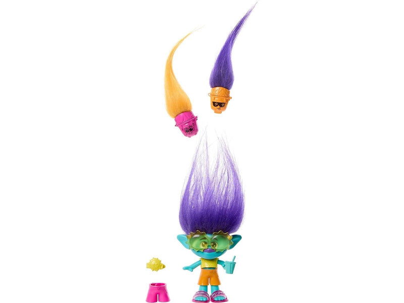 Mattel Dreamworks Trolls Band Together Hair Pops Branch Small Doll & Accessories
