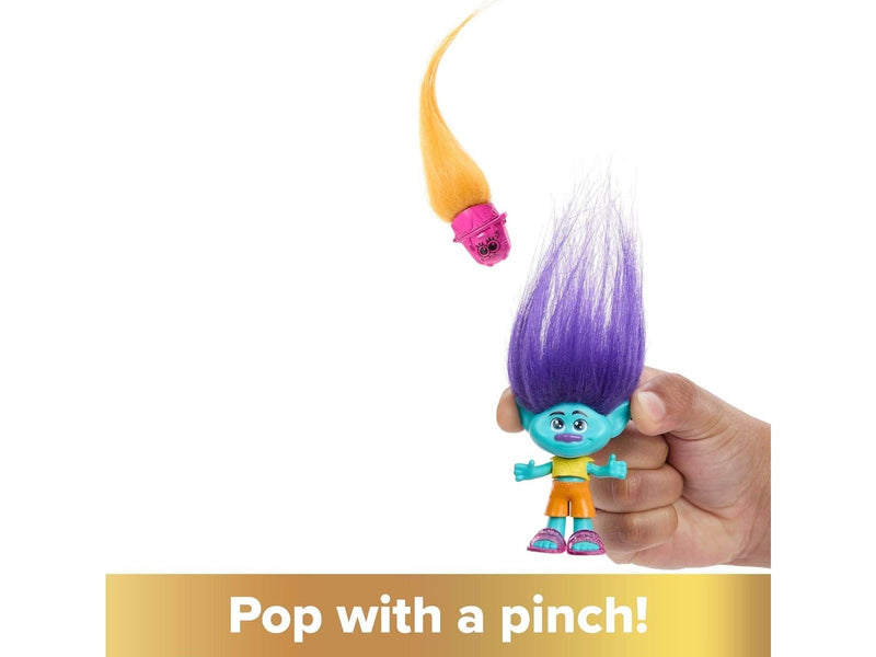 Mattel Dreamworks Trolls Band Together Hair Pops Branch Small Doll & Accessories
