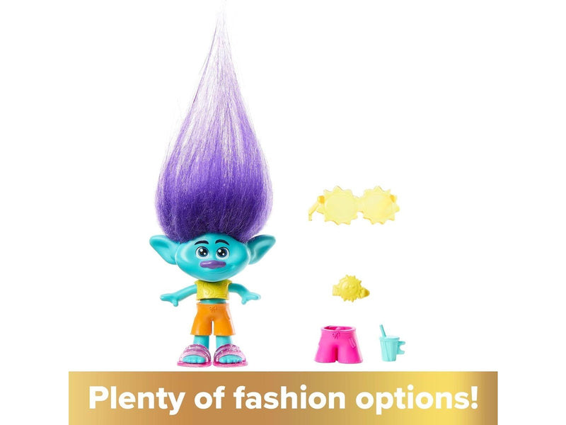 Mattel Dreamworks Trolls Band Together Hair Pops Branch Small Doll & Accessories