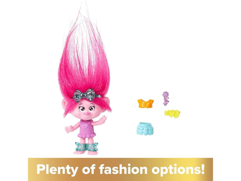 Mattel Dreamworks Trolls Band Together Hair Pops Poppy Small Doll & Accessories