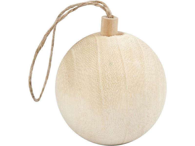 Creativ Company Christmas Bauble Hanger Wood 6.4cm