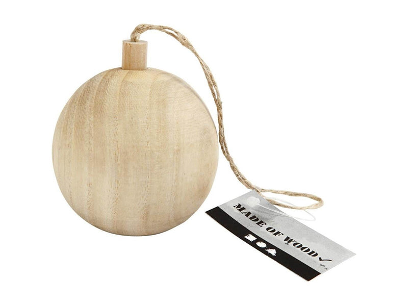 Creativ Company Christmas Bauble Hanger Wood 6.4cm