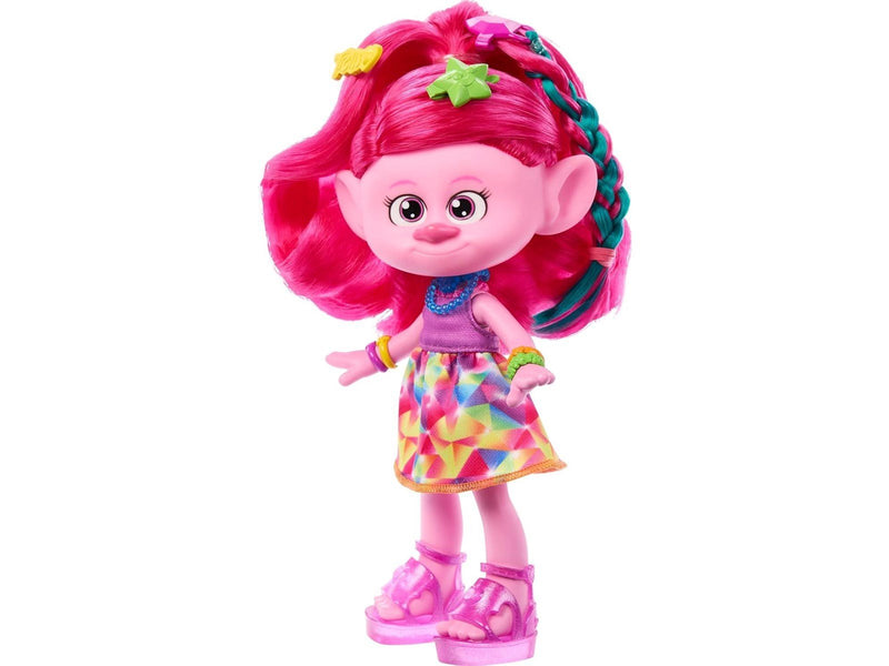 Mattel Dreamworks Trolls Band Together Hair-Tastic Queen Poppy Fashion Doll