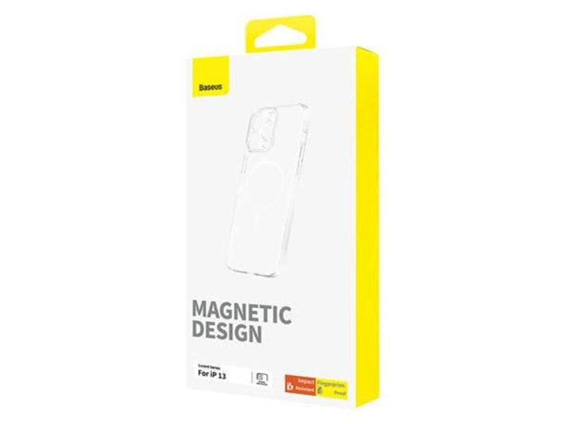 Baseus Magnetic Phone Case for iP 13  OS-Lucent Series (Clear)