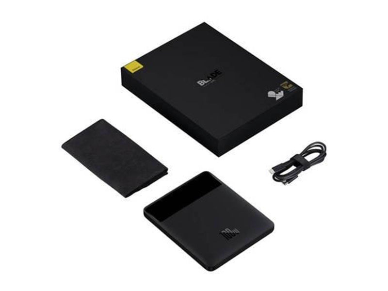 Baseus Powerbank Blade 20000mAh 100W (black) Powerbank (Akku) - schwarz - 20000 mAh