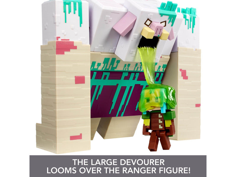 Minecraft Legends The Devourer & Ranger Action Figures 8cm