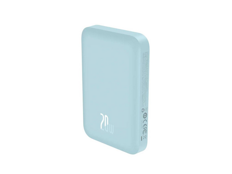 Baseus Powerbank Magnetic Mini 6000mAh 20W MagSafe Powerbank (Akku) - Blau - 6000 mAh