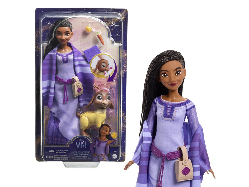Disney Wish Asha of Rosas Adventure Pack Fashion Doll
