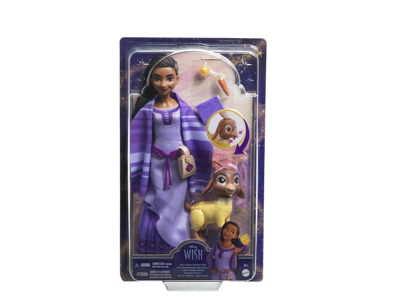Disney Wish Asha of Rosas Adventure Pack Fashion Doll