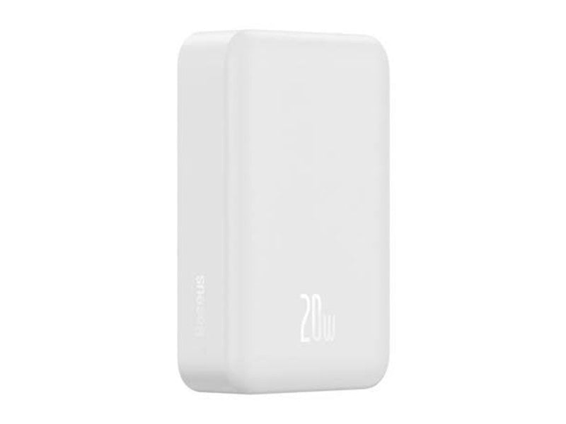 Baseus Powerbank Magnetic Mini 20000mAh 20W MagSafe (white) Powerbank (Akku) - Weiß - 20000 mAh