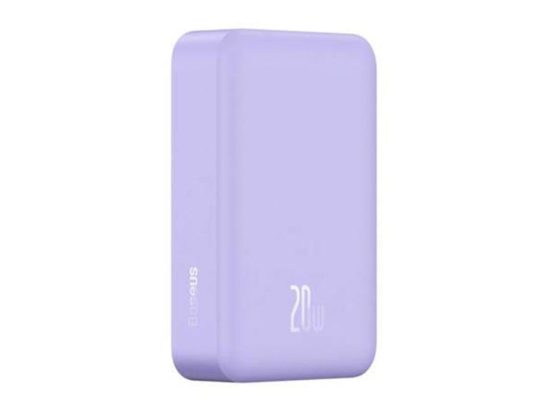 Baseus Powerbank Magnetic Mini 20000mAh 20W MagSafe (purple) Powerbank (Akku) - Purple - 20000 mAh