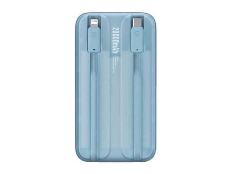 Baseus Powerbank Comet with USB to USB-C cable 10000mAh 22.5W (blue) Powerbank (Akku) - Blau - 10000 mAh