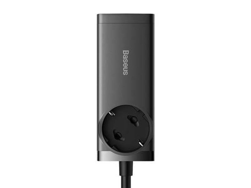 Baseus GaN3 Pro wall charger / powerstrip 2xUSB + 2xUSB-C + AC 100W (black) USB-Hubs - 5 - Schwarz