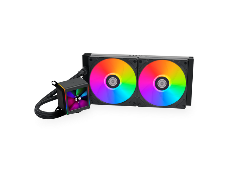 Lian Li Galahad II LCD 280 - Black - CPU-Wasserkühlung - Max 27 dBA