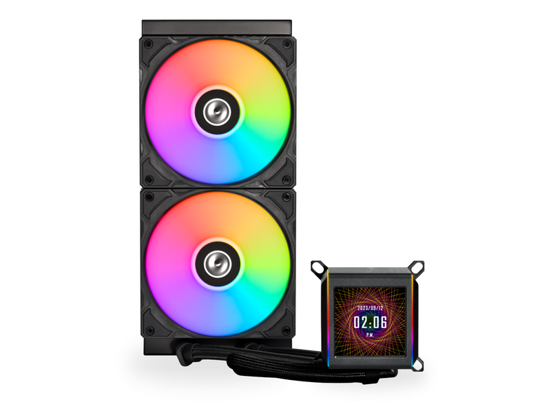 Lian Li Galahad II LCD 280 - Black - CPU-Wasserkühlung - Max 27 dBA