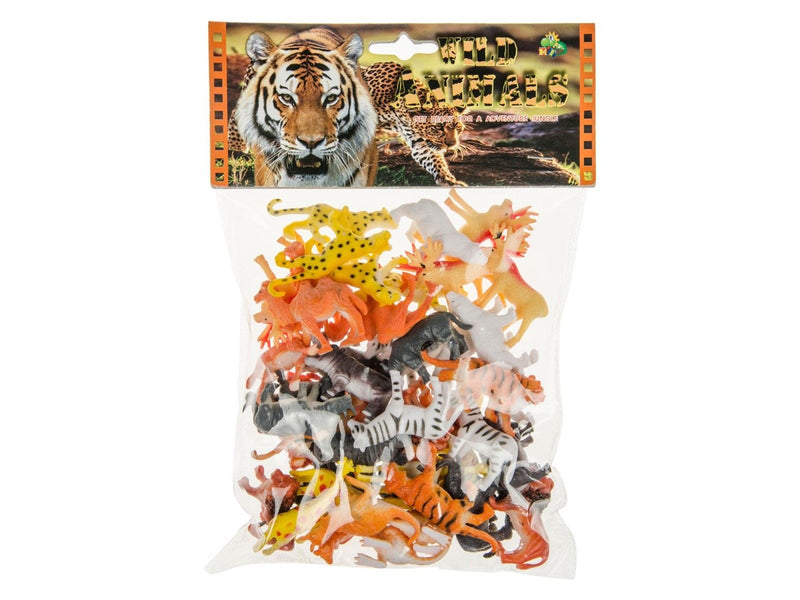 LG-Imports Small Wild Animals 48pcs. Assorted