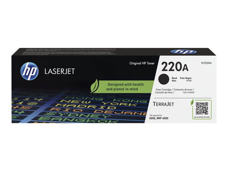 HP 220A / W2200A - Black Toner - Tonerpatrone Schwarz