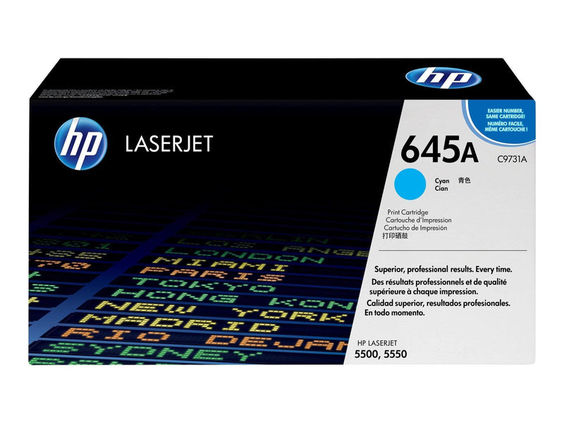 HP 645A / C9731A Cyan Toner - Tonerpatrone Cyan