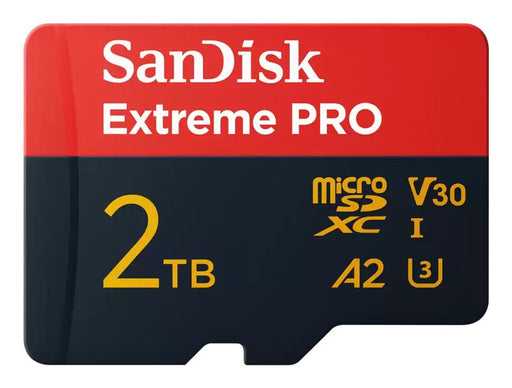 SanDisk Extreme® PRO microSDXC Speicherkarte 2 TB mit SD-Adapter